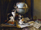 Tile Mural The Globetrotters By Henriette Ronner-Knip, 6"x8", Glossy
