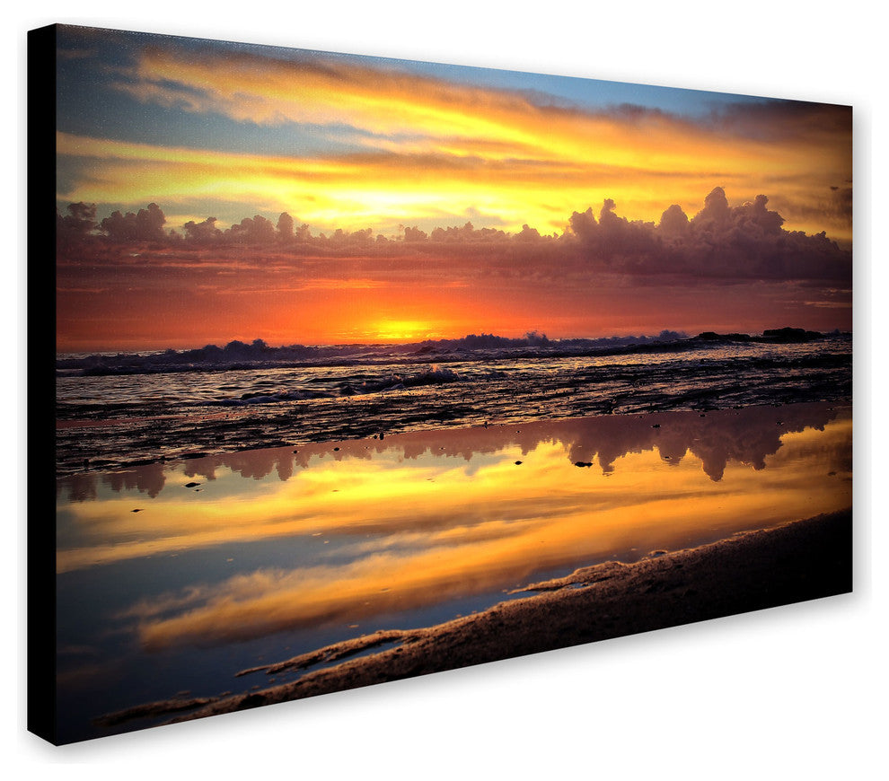 'Morning Reflections' Canvas Art by Beata Czyzowska Young