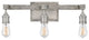 Hinkley Denton Three Light Vanity, Pewter