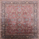 Ahgly Company Indoor Square Mid-Century Modern Area Rugs, 7' Square