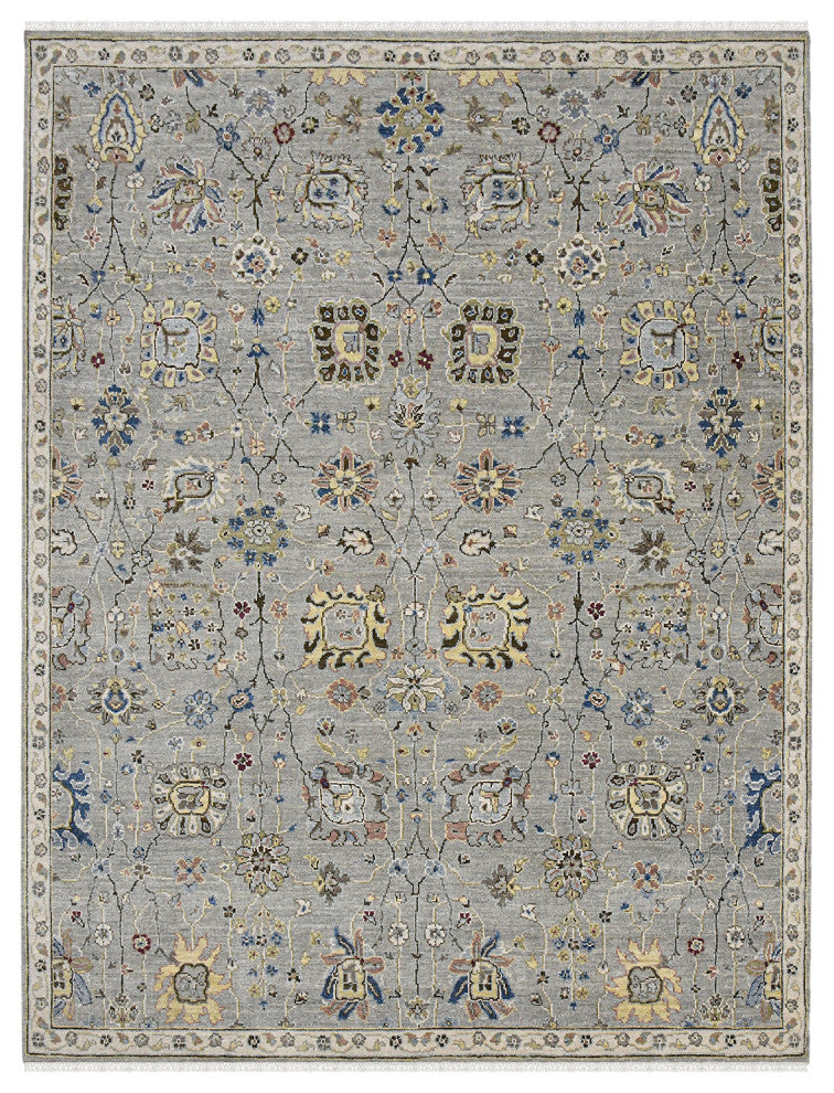 Bristol Fareford Area Rug, Silver, 2'8" X 8'