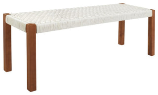 Safavieh Aquina Dining Set, Natural/White