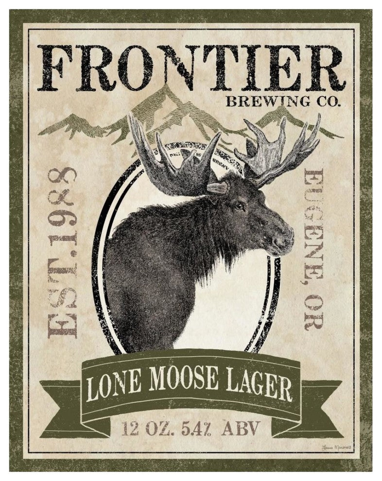 "Frontier Brewing II" Digital Paper Print by Laura Marshall, 24"x30"