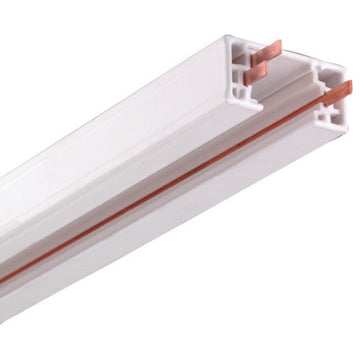 NICOR 10008WH 8 Ft. White Track Lighting Rail Section