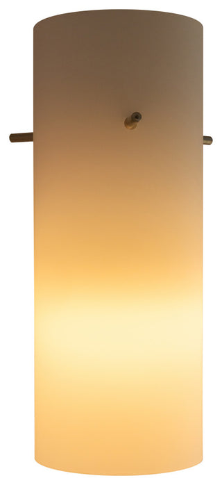 Cylinder Pendant Glass Shade, Opal Glass