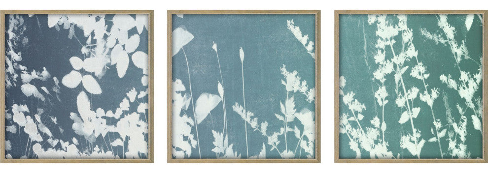 Still Floral II Framed Art, 3-Piece Set