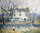 Robert Spencer The Gray House, 20"x25" Wall Decal