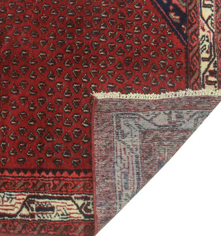 Vintage Distressed Reiner Red/Ivory Runner, 3'4x9'11