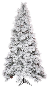 9' X 59" Flocked Atka Pine Slim 1361T