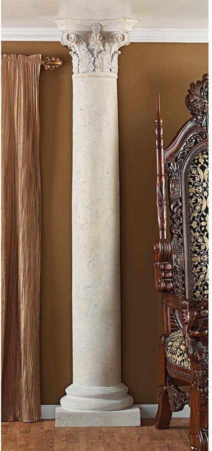 Corinthian Architectural Half Column