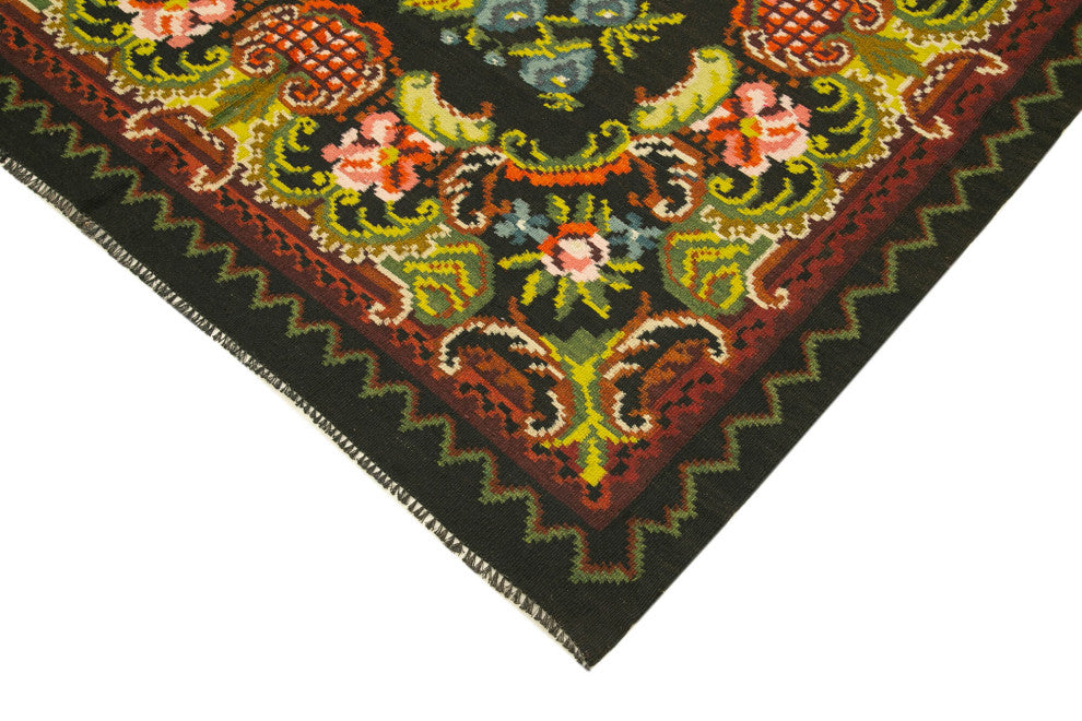 Rug N Carpet - Handmade Bessarabian 6' 2'' x 9' 11'' Unique Flatweave Kilim Rug