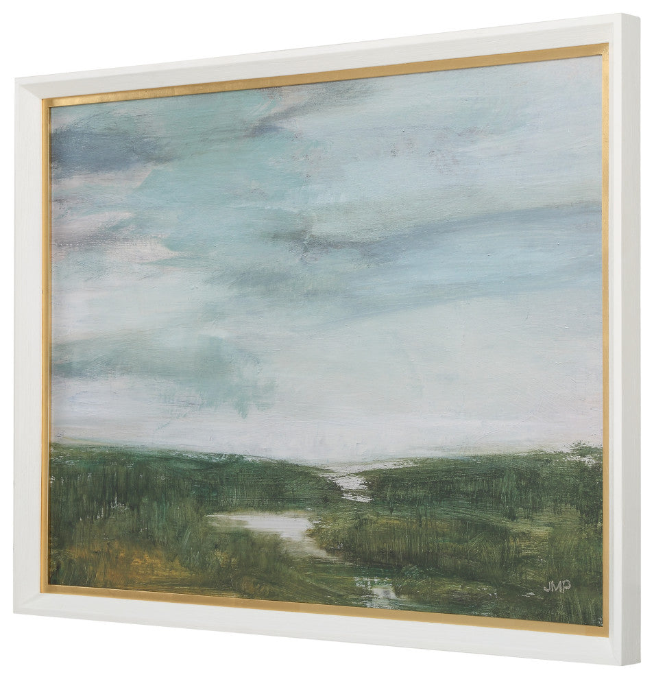 Uttermost The Path Of The Water Framed Print