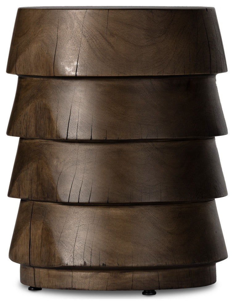 Nori End Table-Ochre