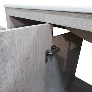 48" Single Sink Vanity With Gray Pine Finish