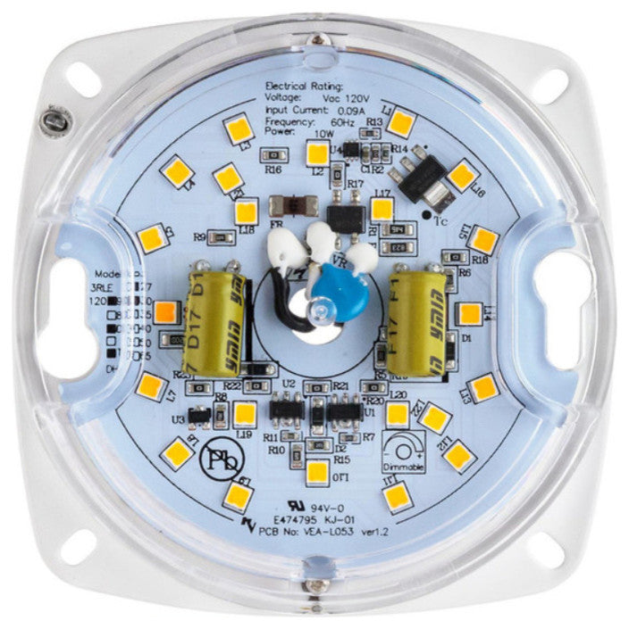Sunlite LED Retrofit Light Engine, 3", 3000K Warm White, 10W Dimmable, 90 CRI
