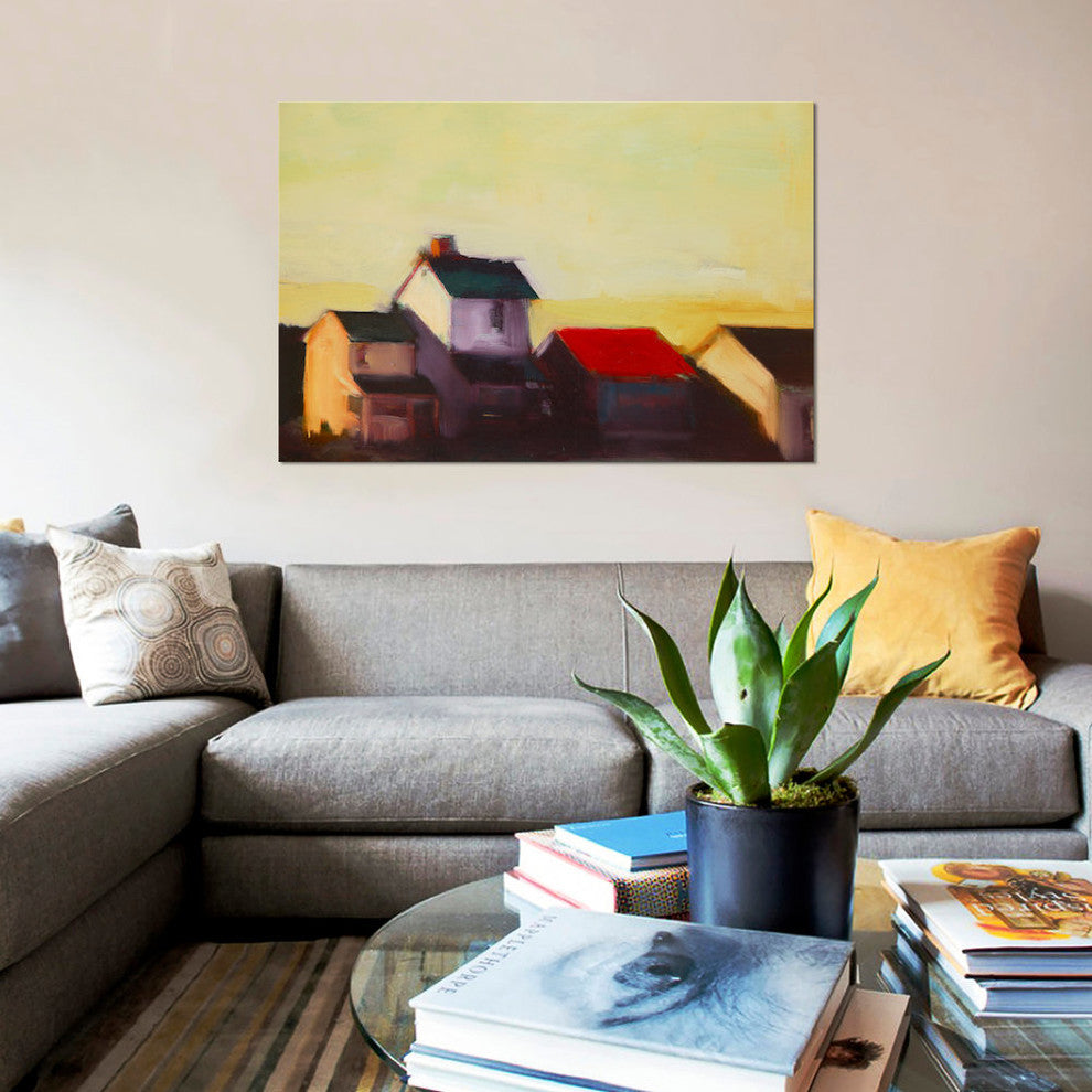 "Late Afternoon I" by Eddie Barbini, Canvas Print, 40"x26"