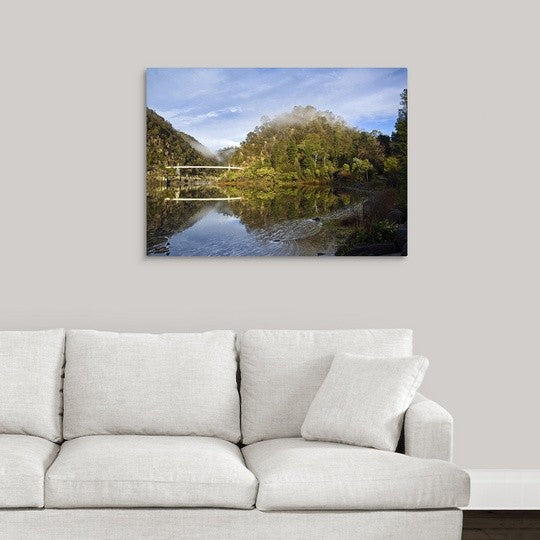 "Alexandra Bridge I" Wrapped Canvas Art Print, 36"x26"x1.5"