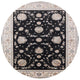 Ahgly Company Indoor Round Mid-Century Modern Area Rugs, 5' Round