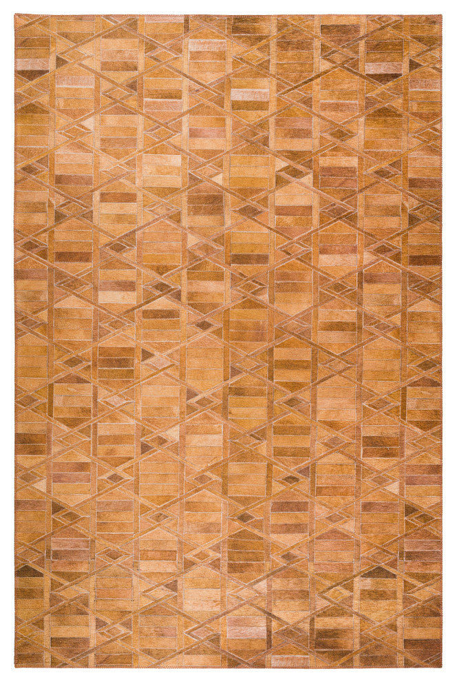 Indoor/Outdoor Stetson SS4 Spice Machine Washable 5' x 7'6" Rug