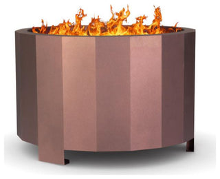 Titus Commercial Grade 27" Smokeless Outdoor Firepit, Bronze