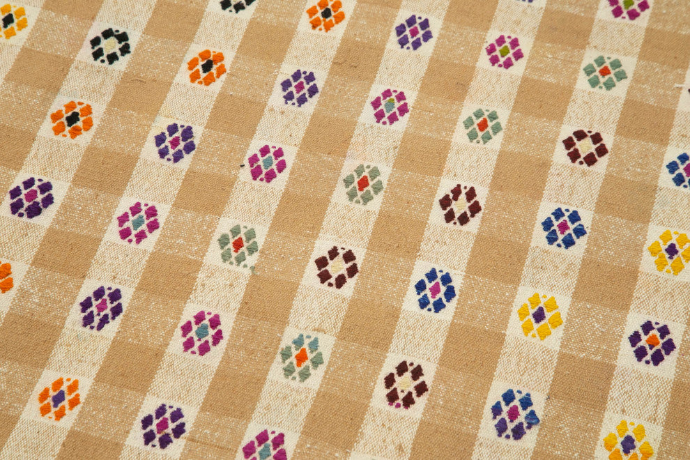 Rug N Carpet - Handwoven Turkish 3' 0" x 11' 9" Tribal Runner Kilim Rug