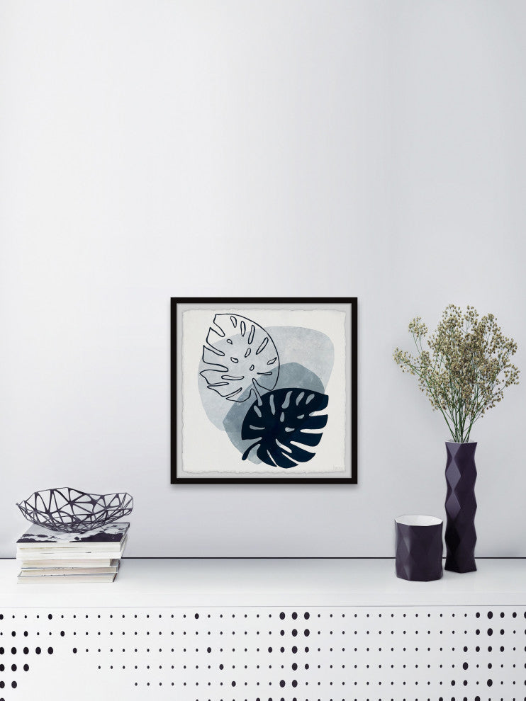 "Perfect Leaves" Framed Painting Print