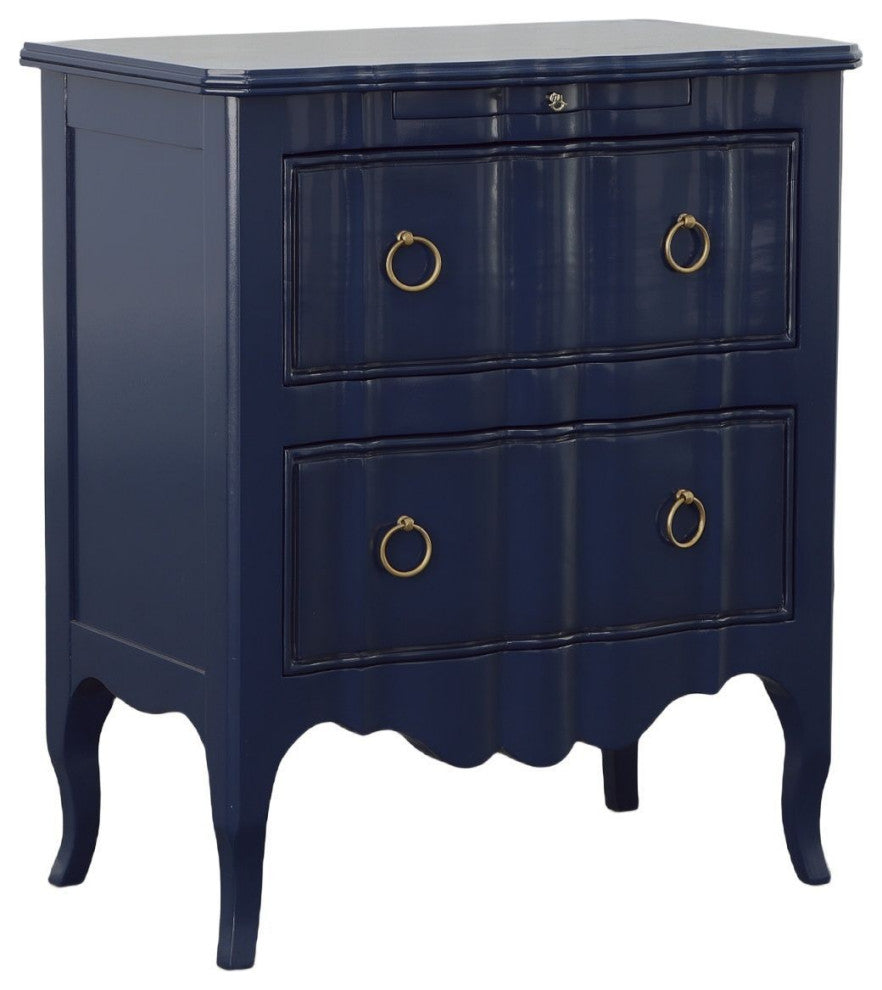Frisco 26" 4-Drawer Storage Chest, Mahogany