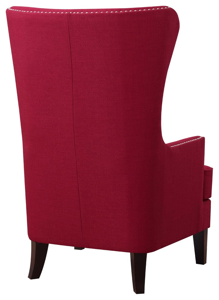 Picket House Furnishings Kegan Accent Chair, Berry