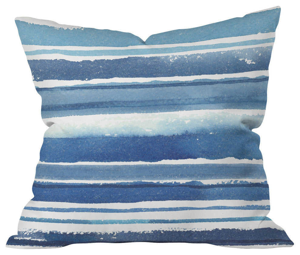 Deny Designs Kerri Satava Caribbean Shore Outdoor Throw Pillow
