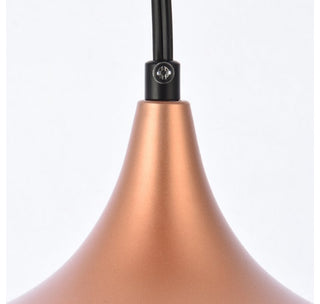 Nina 1-Light honey Gold Plug-In Pendant