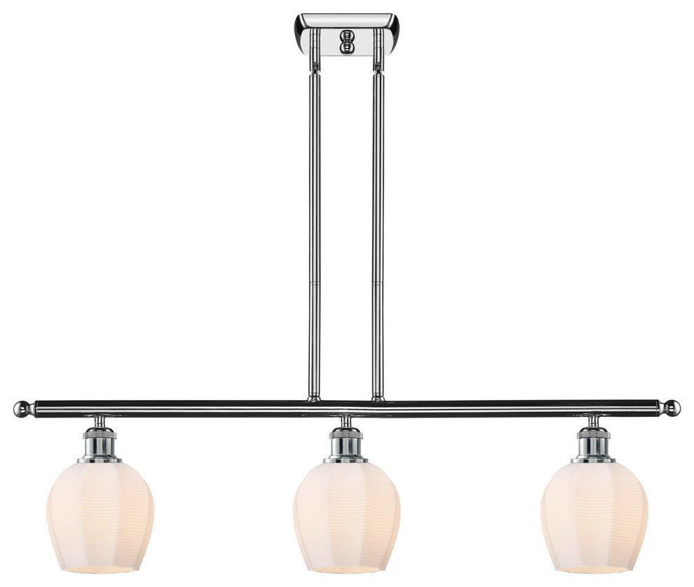 Innovations 516-3I-PC-G461-6 3 Light 36" Island Light, Polished Chrome