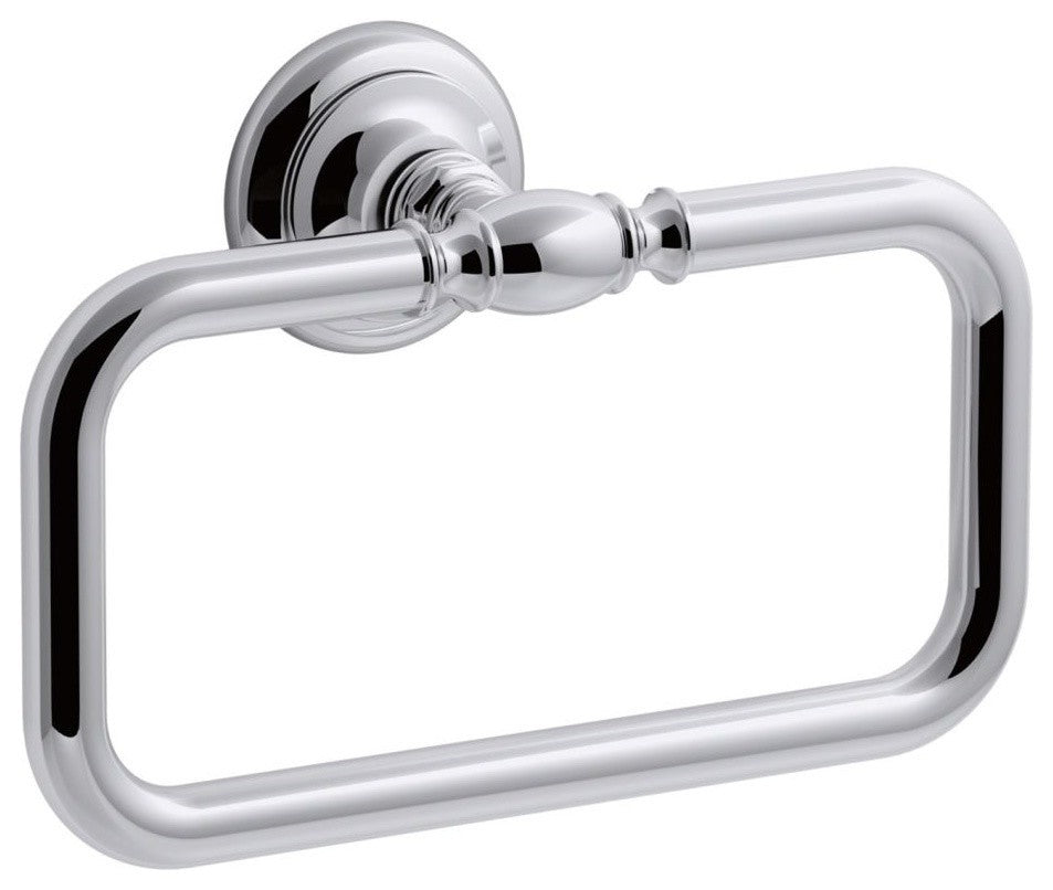 Kohler K-72571 Artifacts 8" Towel Ring - Polished Chrome