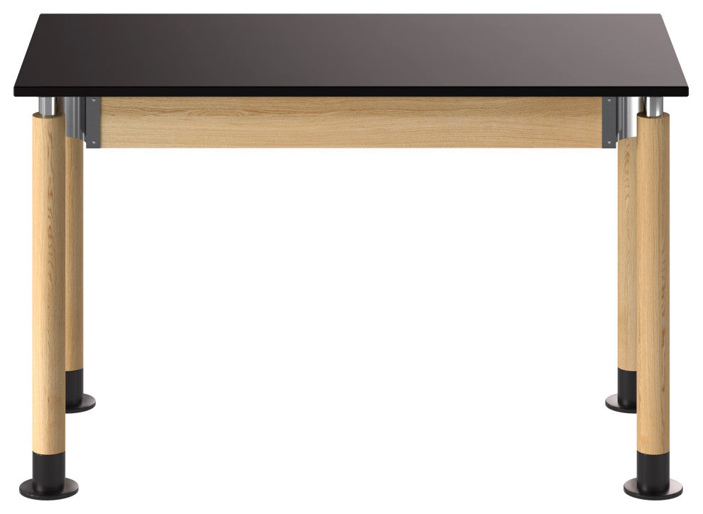 NPS Signature Science Lab Table, Oak, 24 x 48, Phenolic Top