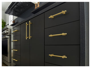 Jeffrey Alexander 698-128 Larkin Outer Knurled 5-1/16" (128mm) - Satin Nickel