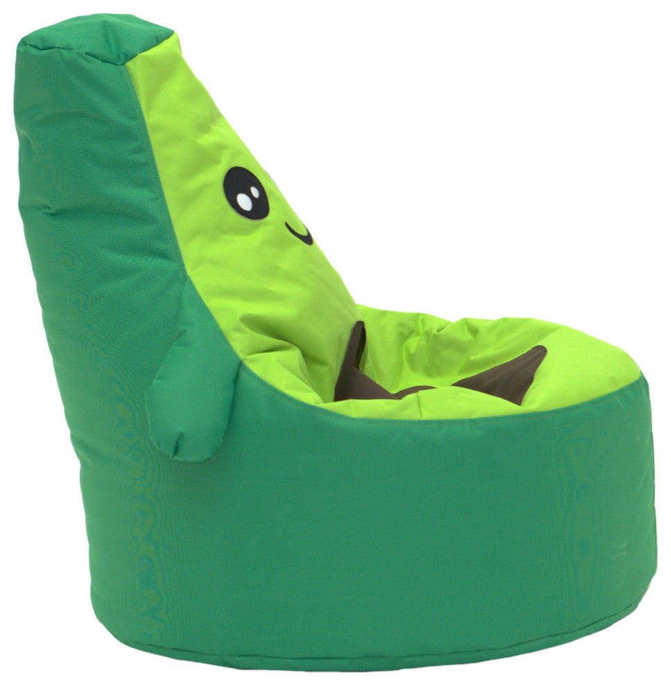 Kids Bean Bag Chair, Avocado