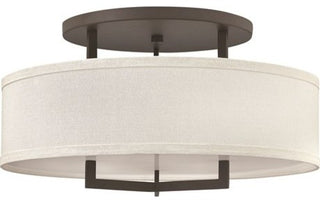Hampton Semi-Flush Mount, Buckeye Bronze