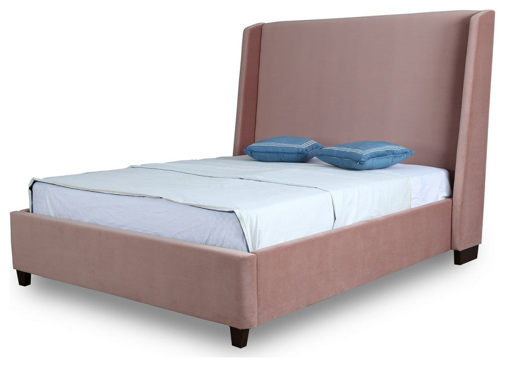 Parlay Queen-Size Bed, Blush