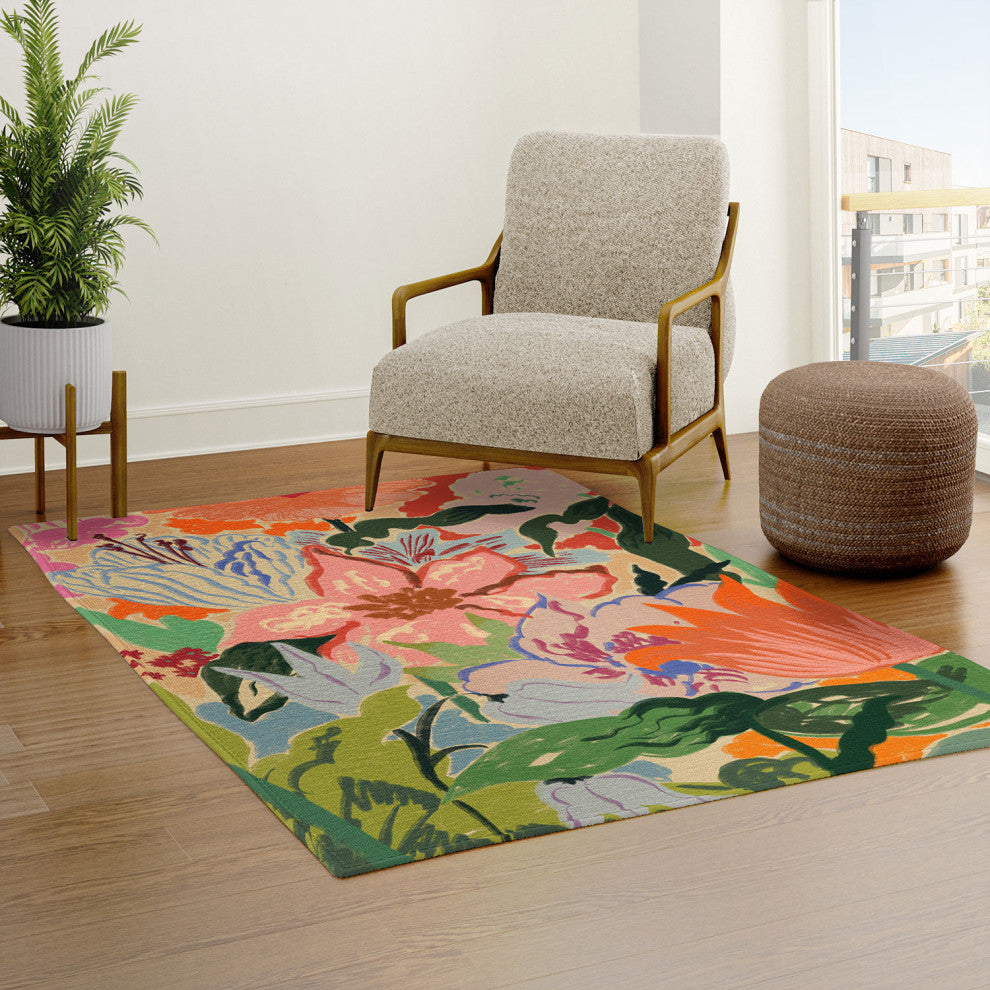 sandrapoliakov SUMMER BOUQUET II Area Rug