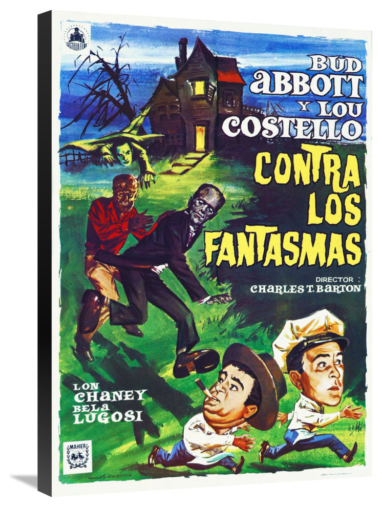 Abbott and Costello, Spanish, Meet The Ghosts, 21x30