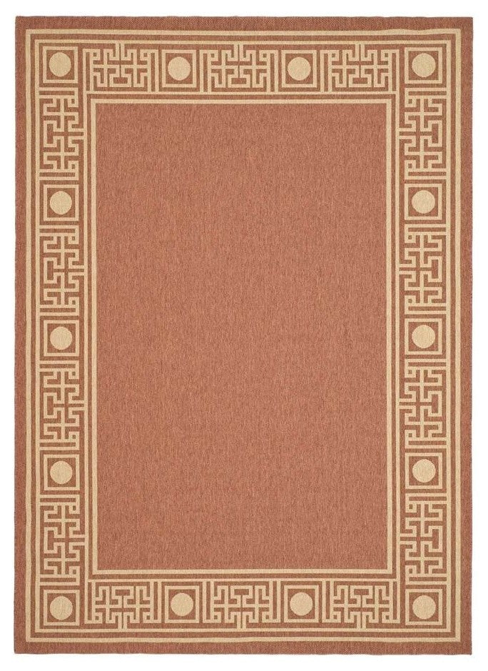 Safavieh Courtyard cy5143a Rust, Sand Area Rug
