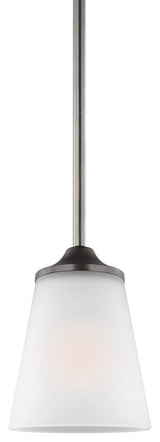 Generation Lighting 6124501 Hanford 5"W Mini Pendant - Bronze