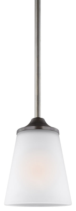 Generation Lighting 6124501 Hanford 5"W Mini Pendant - Bronze