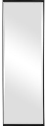 Uttermost Kahn Oversized Black Rectangular Mirror