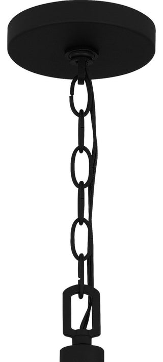 Quoizel FTS2821 5 Light 21"W Multi Light Pendant - Earth Black