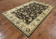 Brown Oushak Style Peshawar Quality Chobi Hand-Knotted Wool Rug, 6'x9'