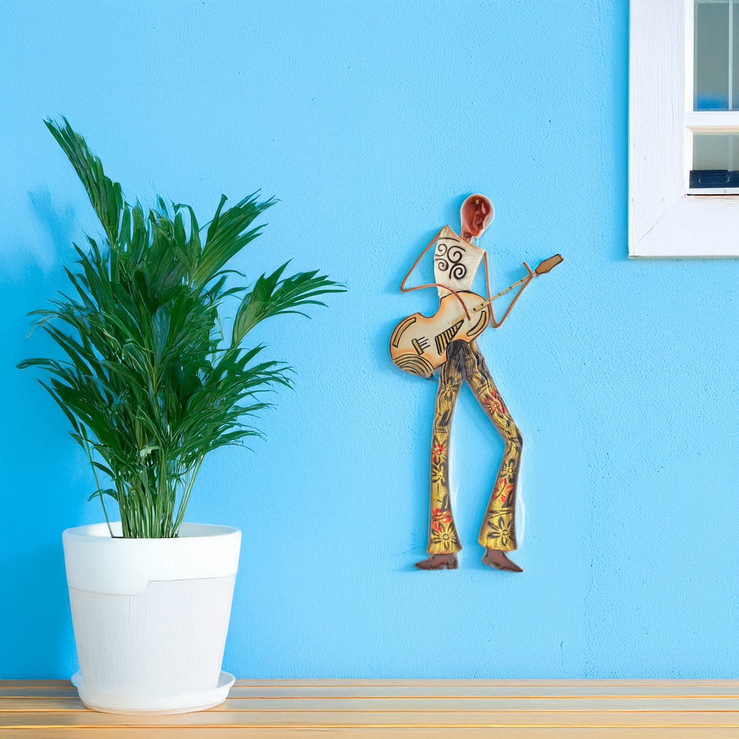 Guitar Player Wall Decor