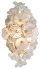 Jasmine, LED Wall Sconce, Gold Leaf