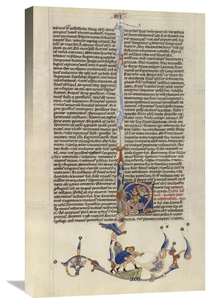 "Page From The Abbey Bible" Artwork