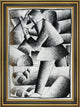 Kazimir Malevich Woodcutter - 16" x 24" Framed Premium Canvas Print