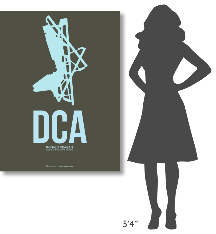 "DCA Washington Poster 1" Fine Art Print